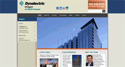 Desktop Screenshot of dyna-portland.com